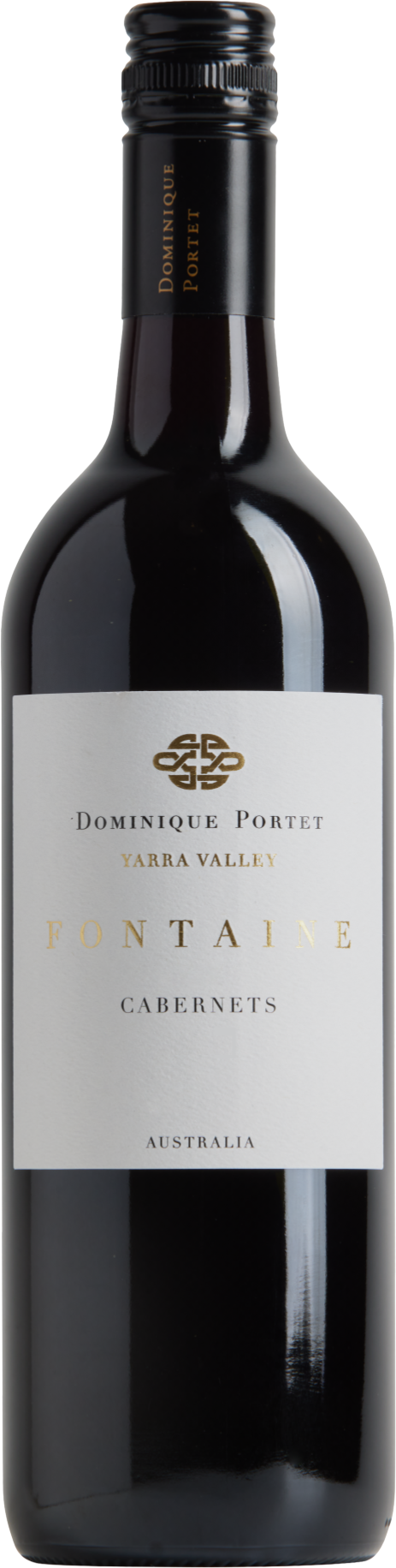 Dominique Portet Fontaine Cabernets 2021 bottle — Yarra Valley